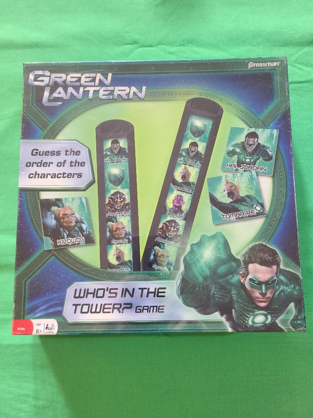 Green Lantern Game DC-WB Who's in the tower?